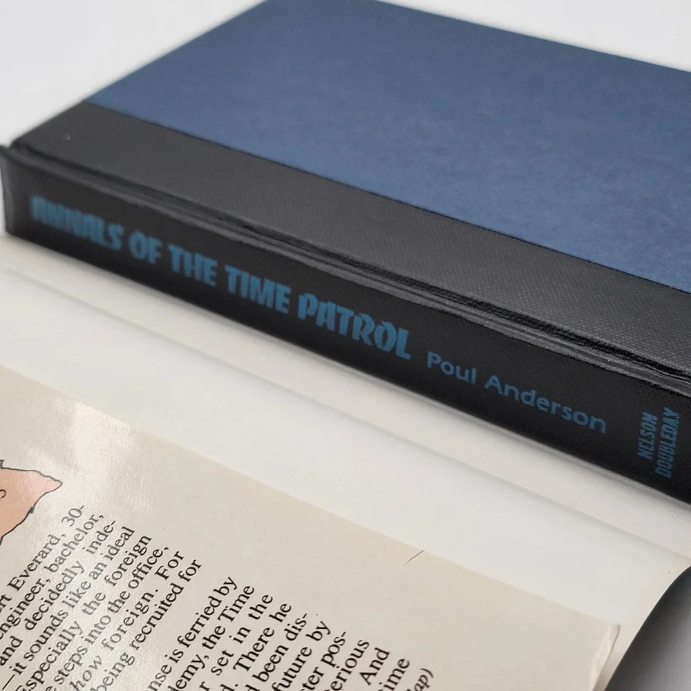 Poul Anderson Annals of the Time Patrol Hardcover Book Club Ed‎ Sci-Fi Good